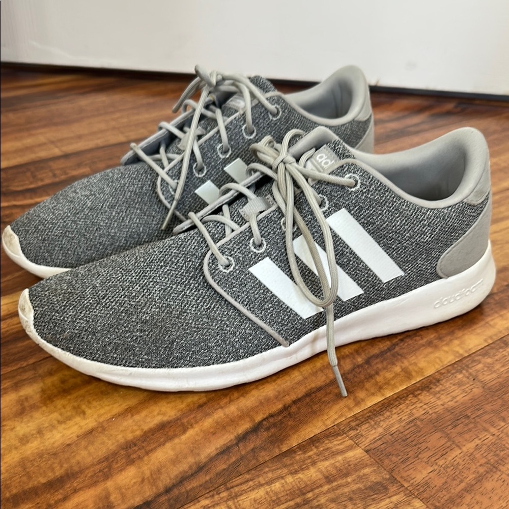 Adidas Women’s  Gray Cloudfoam Sneakers size 10